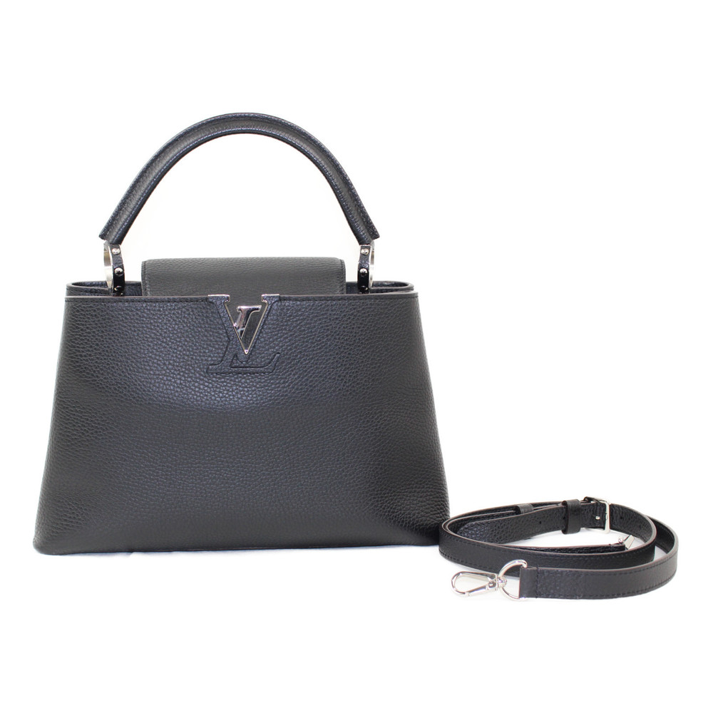 Louis Vitton Capucines PM Noir Handbag - Picture 10 of 12